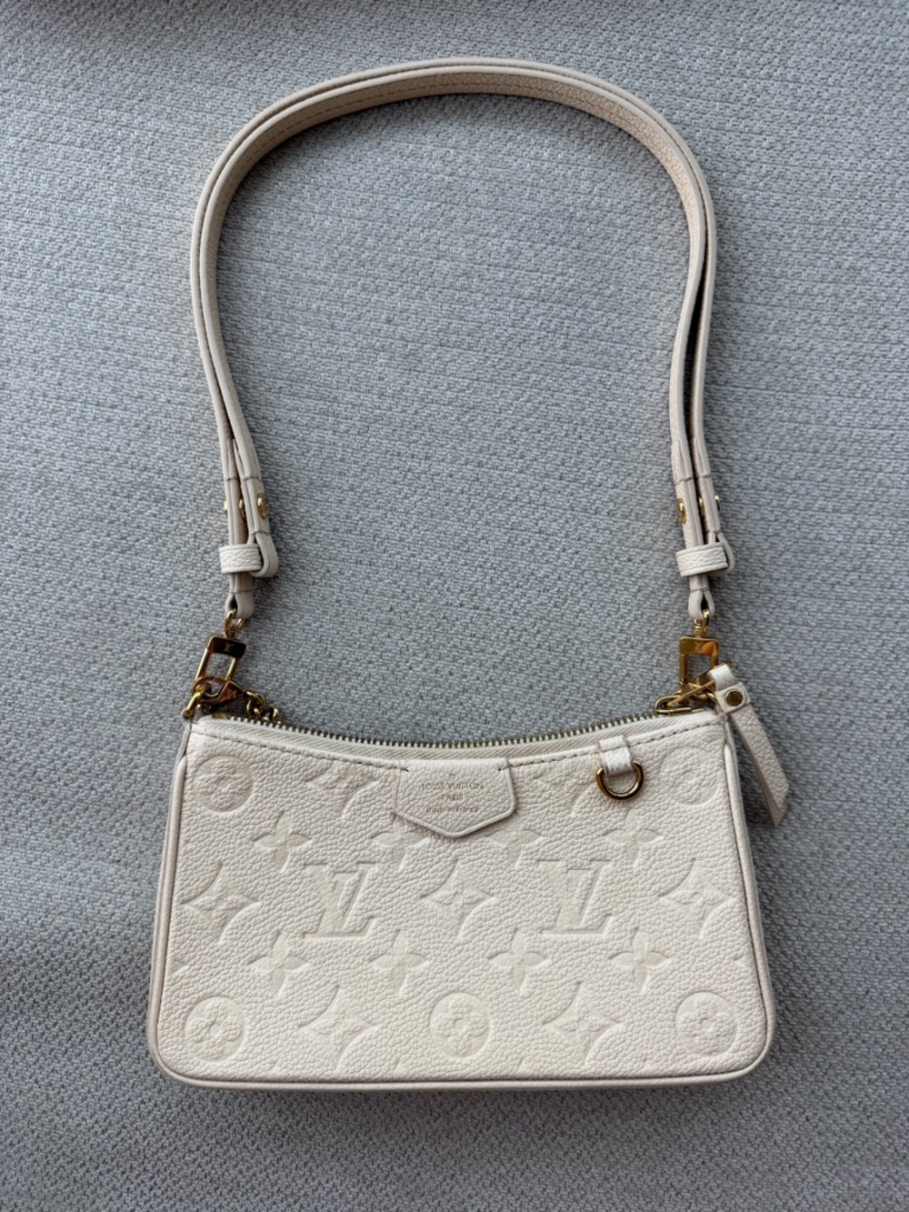 Louis Vuitton Easy Pouch On Strap - Cream - Picture 3 of 11